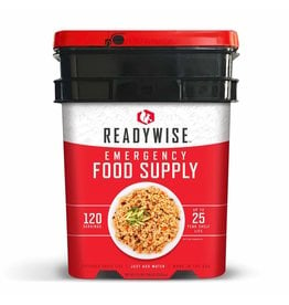 READYWISE EMERGENCY FOOD SUPPLY BUCKET, 120 SERVING, ENTREE ONLY