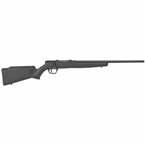 SAVAGE SAVAGE B17 F RIFLE, 17 HMR, BLACK SYNTHETIC