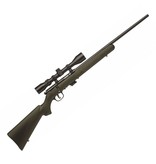 SAVAGE SAVAGE MARK II XP RIFLE, 22 LR, W/ SCOPE, GREEN STOCK