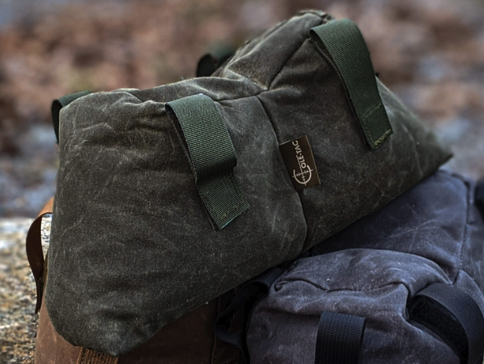 COLE-TAC COLE-TAC WAXED TRAP BAG, WAXED GREEN