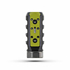 MDT MDT COMP MUZZLE BRAKE, 4 PORT, 6MM, 5/8"-24, BLACK/GREEN