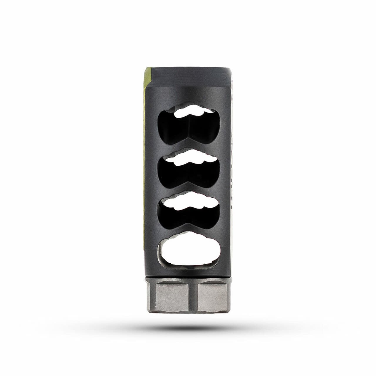 MDT MDT COMP MUZZLE BRAKE, 4 PORT, 308", 5/8"-24, BLACK/GREEN