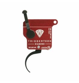 TRIGGERTECH TRIGGERTECH DIAMOND TRIGGER, REMINGTON 700 RIFLE, RH, W/O BOLT RELEASE, BLACK, PRO CURVED