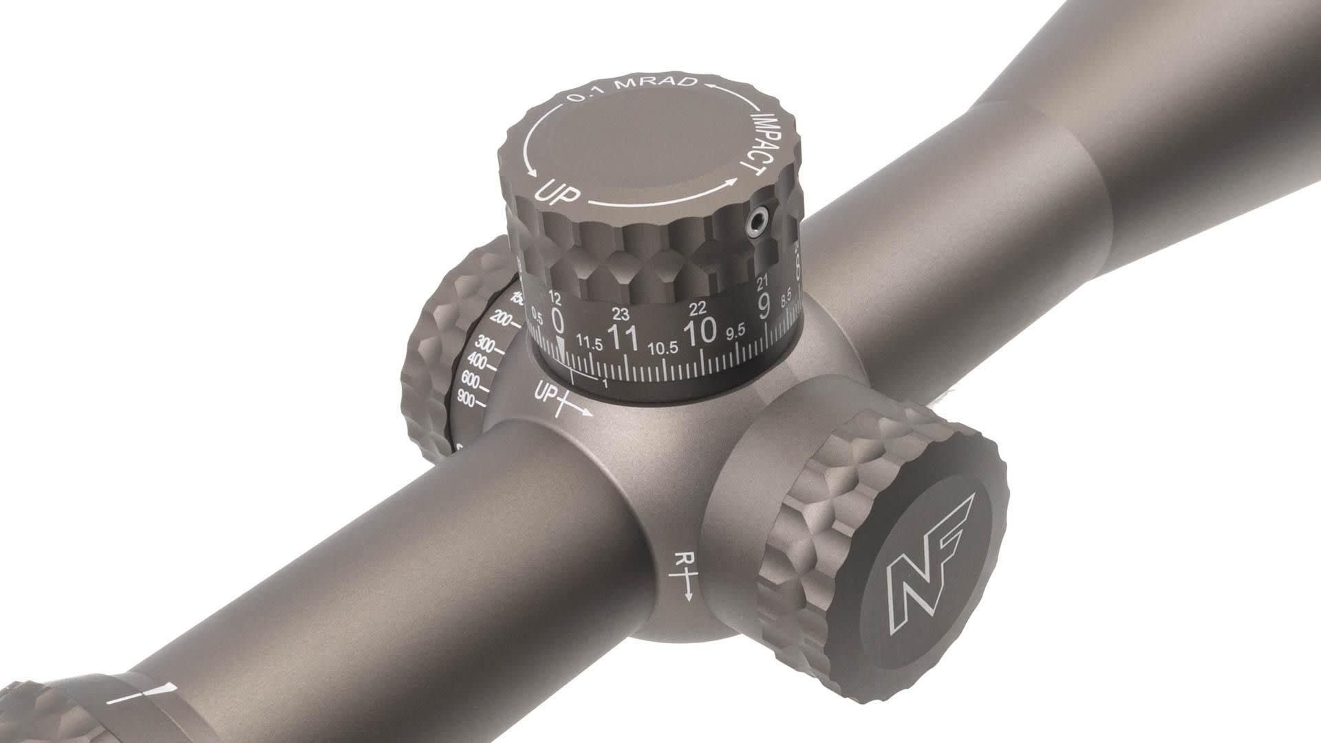 NIGHTFORCE NIGHTFORCE ATACR F1 RIFLESCOPE, 7-35X56, FFP, MIL-XT, MRAD, FDE