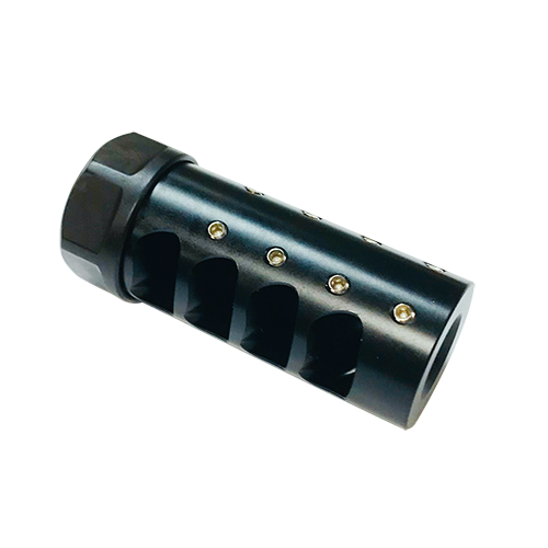 APA LITTLE BASTARD MUZZLE BRAKE, GEN 3, 1/2-28, 223, BLACK NITRIDE
