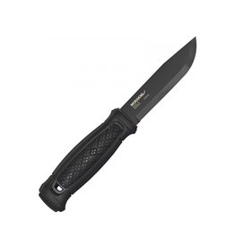 MORAKNIV MORAKNIV GARBERG KNIFE, BLACK, CARBON STEEL BLADE, W/ SHEATH