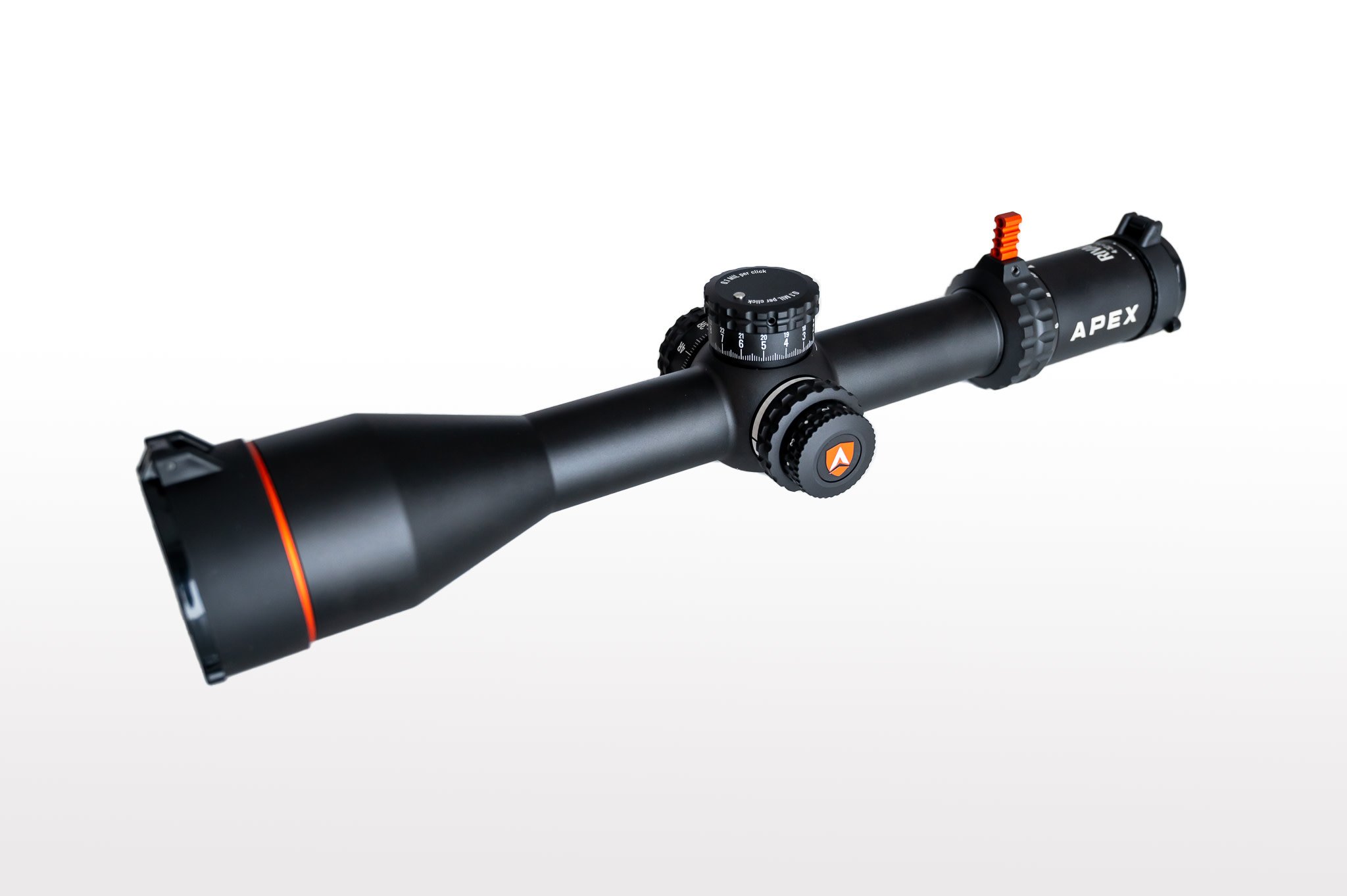 APEX OPTICS RIVAL RIFLESCOPE, 4-32X56, FFP, MRAD