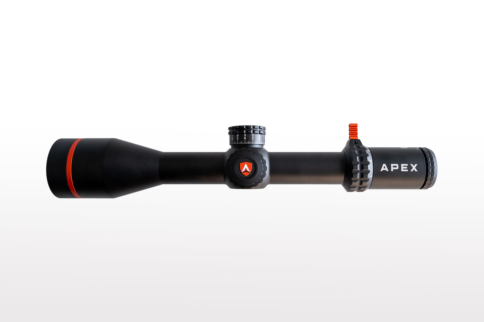 APEX OPTICS RIVAL RIFLESCOPE, 4-32X56, FFP, MRAD