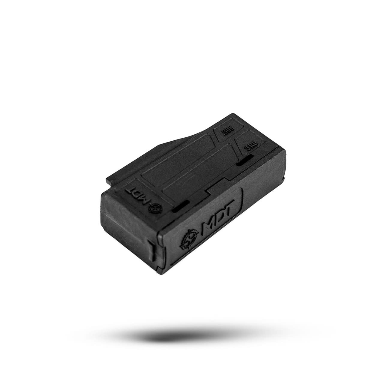 MDT MDT POLYMER AICS MAGAZINE, 308/6.5CM, 3 ROUND, FLUSH MOUNT, BLACK