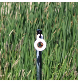 ENGAGE PRECISION ENGAGE PRECISION AR500 STEEL RIFLE TARGET GONG, ROUND, 1/2”, 3”, WHITE