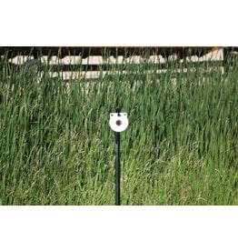 ENGAGE PRECISION ENGAGE PRECISION AR500 STEEL RIMFIRE TARGET GONG, ROUND, 1/4”, 5”, WHITE