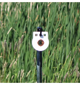 ENGAGE PRECISION ENGAGE PRECISION AR500 STEEL RIFLE TARGET GONG, ROUND, 1/2”, 4”, WHITE
