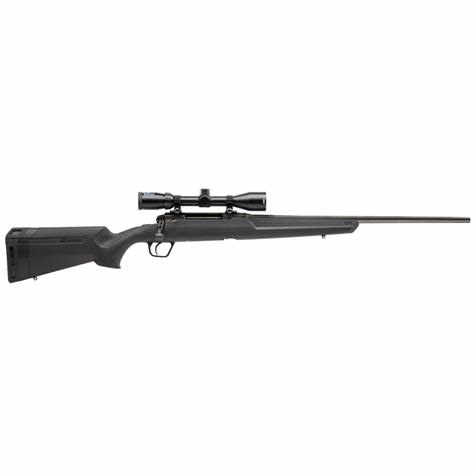 SAVAGE SAVAGE AXIS XP RIFLE, 270 WIN, W/ SCOPE, BLACK
