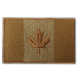 ENGAGE PRECISION ENGAGE PRECISION VELCRO PATCH, CANADIAN FLAG, TAN