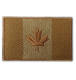 ENGAGE PRECISION ENGAGE PRECISION VELCRO PATCH, CANADIAN FLAG, TAN