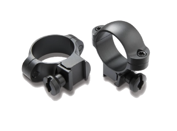 BURRIS BURRIS DOVETAIL RINGS, MEDIUM, STEEL, MATTE BLACK