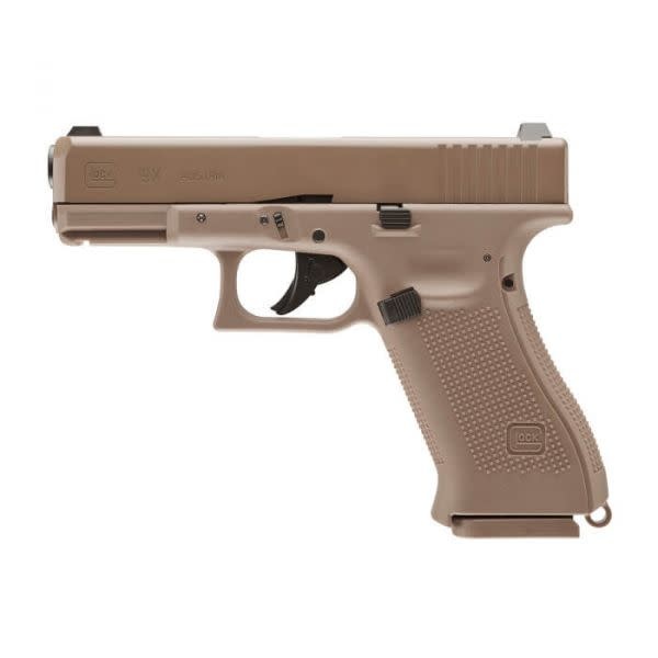 UMAREX UMAREX GLOCK 19X BLOWBACK  AIR PISTOL, .177 BB, FDE