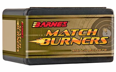 BARNES BARNES MATCH BURNER BULLETS, 6MM, 112 GR, OTM BT, 100 PACK