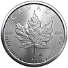 RCM CANADIAN MAPLE LEAF COIN, RANDOM YEAR, SILVER, 1OZ