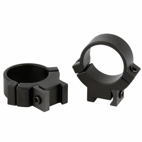 WARNE WARNE DOVETAIL RINGS, 1”, MEDIUM, MATTE