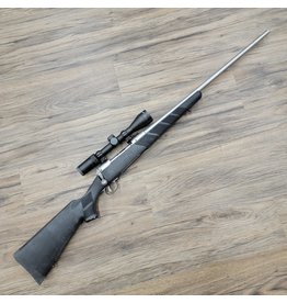 SAVAGE SAVAGE 116 TROPHY HUNTER XP RIFLE, 300 WIN MAG, STAINLESS, W/ SCOPE, PRE-OWNED