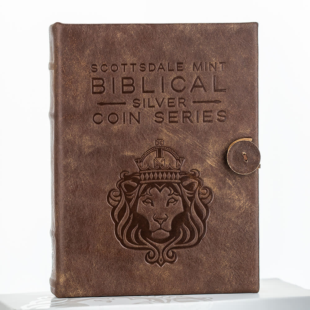 SCOTTSDALE MINT BIBLICAL SERIES LEATHER BIBLE, COLLECTORS EDITION
