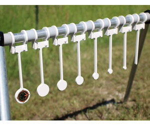 AR500 1/4" Steel Target Set – 'Know Your Limits' – 11 Pieces (No Stand) – Made In USA