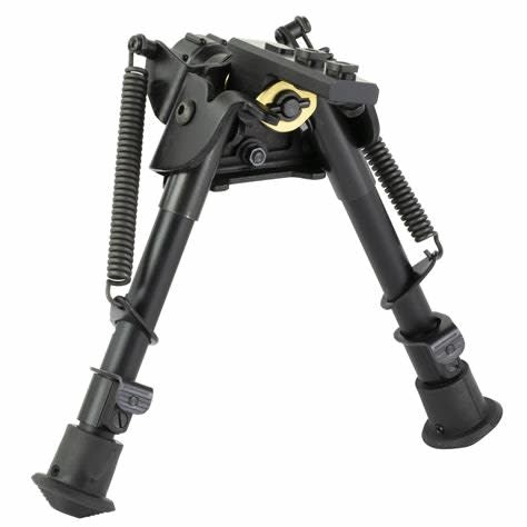 HARRIS HARRIS S-BRM-MLOK BIPOD, M-LOK, NOTCHED LEGS, 6-9"