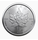 RCM CANADIAN MAPLE LEAF COIN, 2023, SILVER, 1OZ
