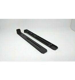 AREA 419 AREA 419 ARCALOCK RAIL W/ BARRICADE STOP 14", UNIVERSAL, BLACK