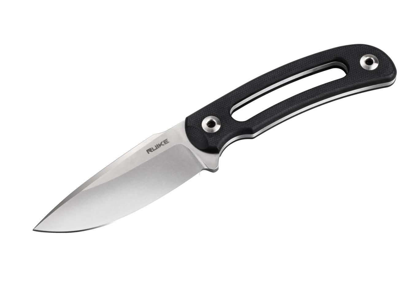 RUIKE HORNET F815 FIXED BLADE KNIFE, W/ SHEATH, BLACK