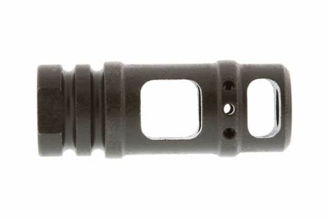 MIDWEST INDUSTRIES MIDWEST INDUSTIRES MUZZLE BRAKE, 2 CHAMBER, 30 CAL, 5/8-24, W/ CRUSH WASHER