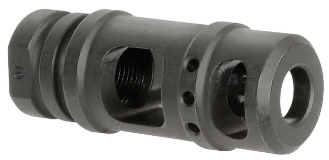 MIDWEST INDUSTRIES MIDWEST INDUSTIRES MUZZLE BRAKE, 2 CHAMBER, 45-70, 11/16-24, W/ CRUSH WASHER