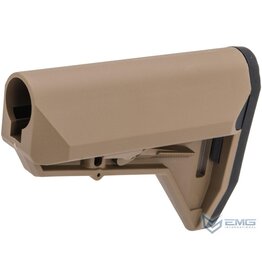 EMG ALPHA M4 AIRSOFT RIFLE STOCK, DESERT EARTH, STOCK ONLY