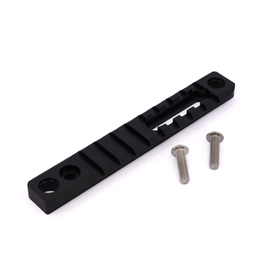 OBI PICATINNY RAIL FOR STOCKS, 5", BLACK