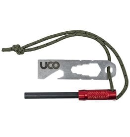 UCO SURVIVAL FIRE STRIKER, RED