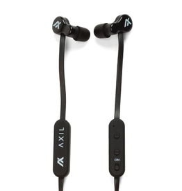 AXIL GS ELECTRONIC EAR BUDS, BLACK