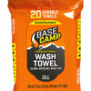 DEAD DOWN WIND DEAD DOWN WIND BASE CAMP WASH TOWEL, BIODEGRADABLE, 20 PACK