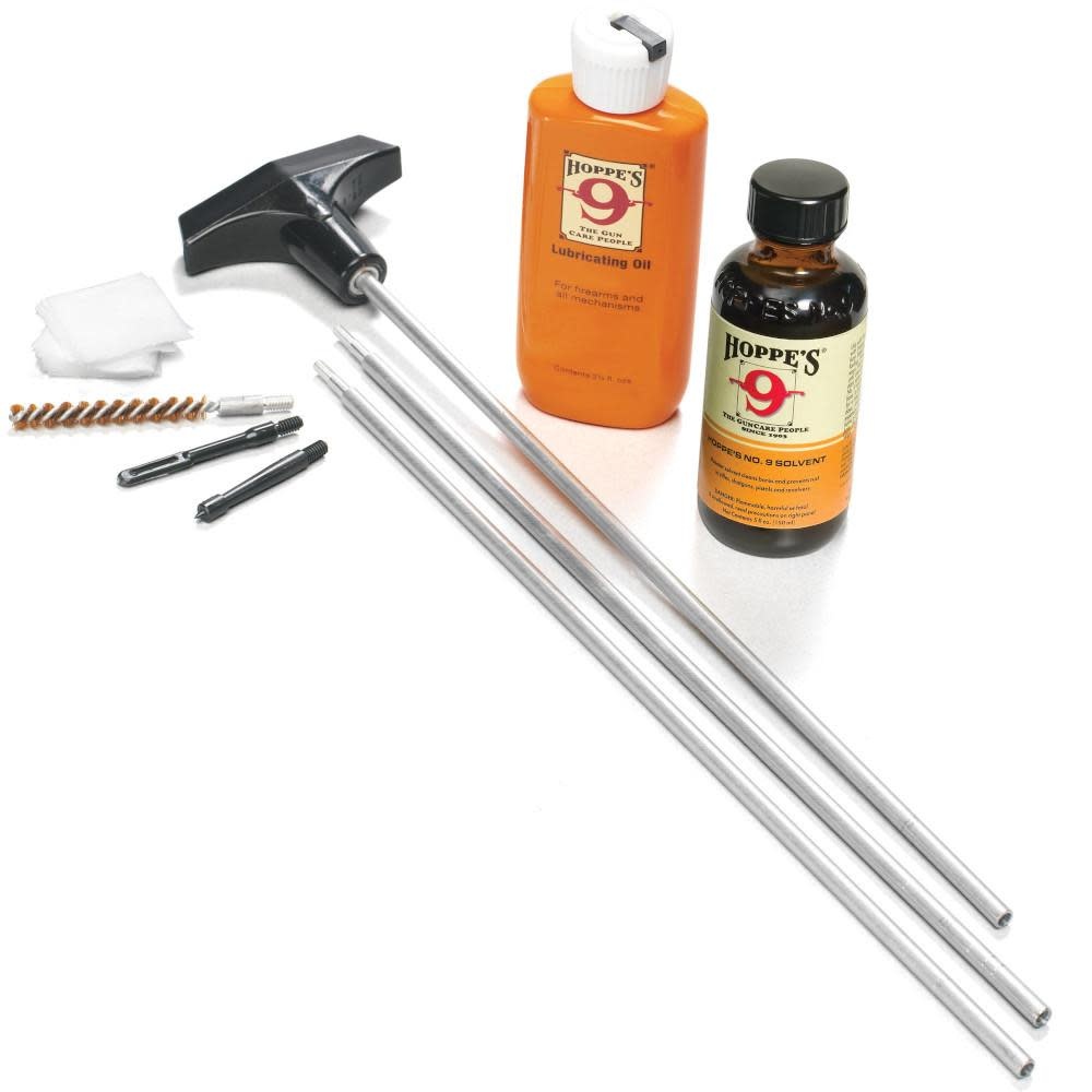 HOPPE'S HOPPE’S DELUXE RIFLE CLEANING KIT, 22 CAL