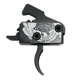 RISE ARMAMENT RISE ARMAMENT AR-15 RA-140 LIVE FREE OR DIE TRIGGER, DROP IN, CURVED