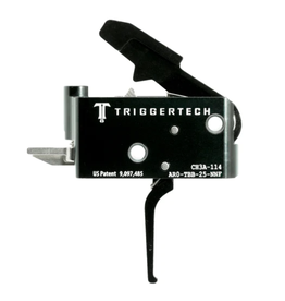 TRIGGERTECH TRIGGERTECH ADAPTABLE  TWO STAGE TRIGGER, AR-15 RIFLE, BLACK, FLAT