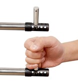 SPEARHEAD MACHINE 4 PORT SELF TIMING MUZZLE BRAKE, 5/8-24, 308/7MM, BLACK NITRIDE