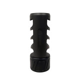 SPEARHEAD MACHINE 4 PORT SELF TIMING MUZZLE BRAKE, 5/8-24, 6.5MM, BLACK NITRIDE