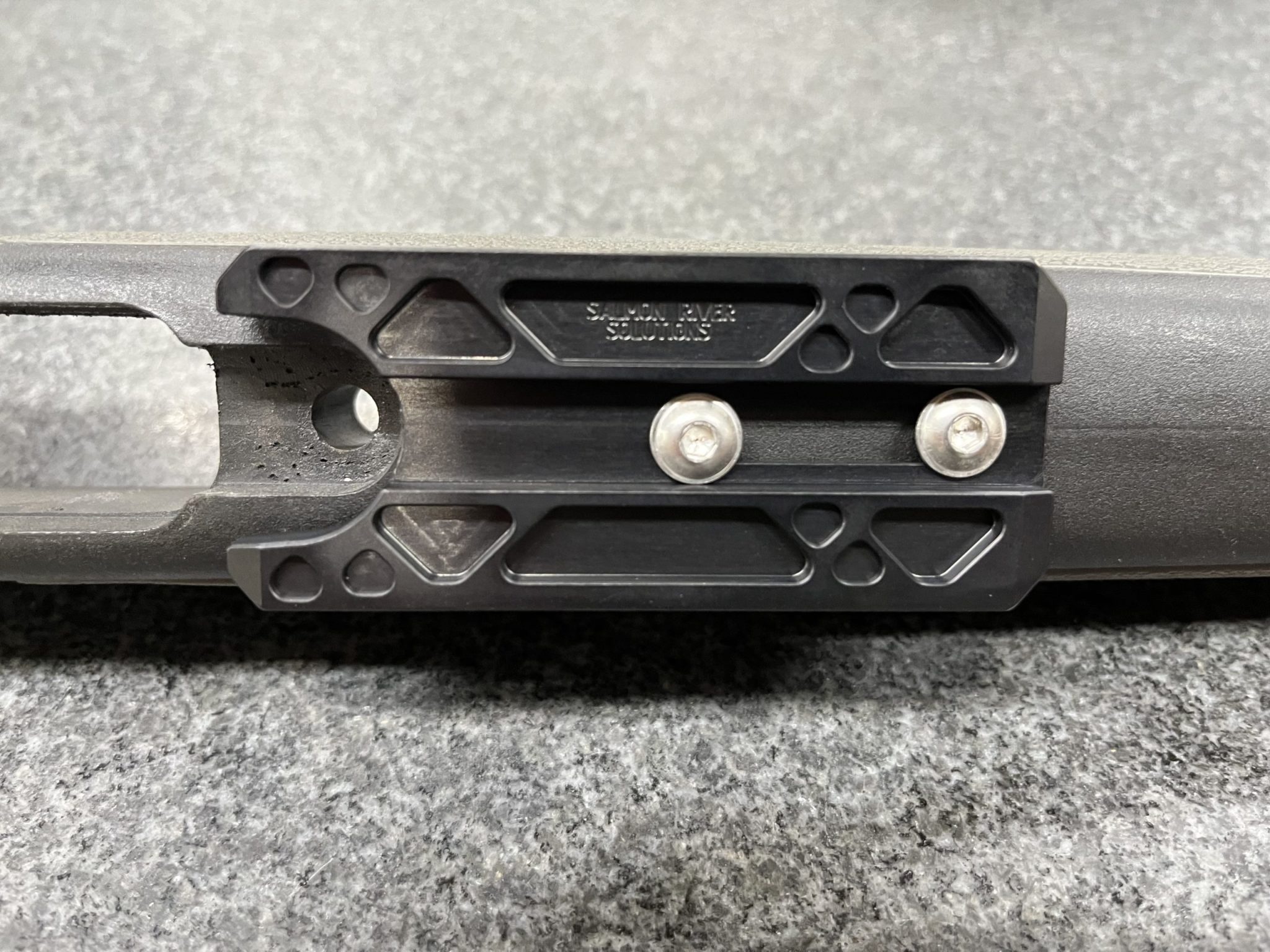 SALMON RIVER SOLUTIONS SRS ARCA RAIL, BALANCE, RADIUS, 3.5", 10-32, W/ TEE NUTS