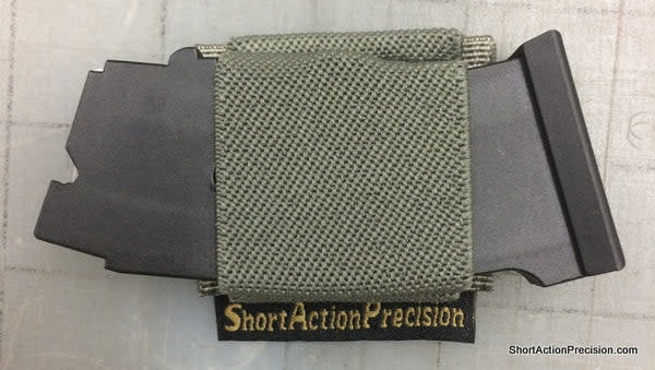 SHORT ACTION PRECISION SHORT ACTION PRECISION 22 MAGAZINE HOLDER, COYOTE