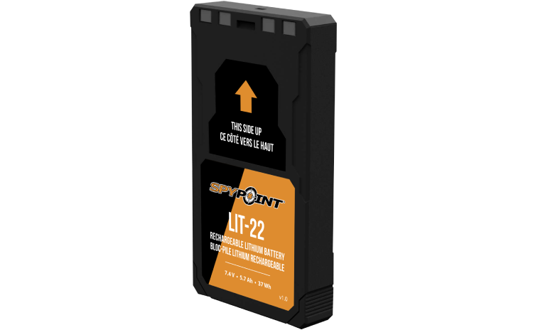 SPYPOINT SPYPOINT RECHARGEABLE LITHIUM BATTERY PACK, FOR USE IN FLEX SERIES CAMERA (LIT-22)
