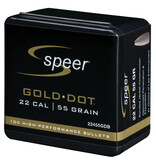 SPEER SPEER GOLD DOT BULLETS, .224", 55 GR, 100 PACK