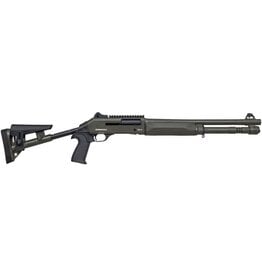 FEDERATION FIREARMS SA-4 SEMI AUTO SHOTGUN, 12 GA, 18.7" BARREL, OD GREEN