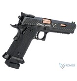 EMG TTI JW3 2011COMBAT MASTER AIRSOFT PISTOL, FULL AUTO, 390 FPS, BLACK