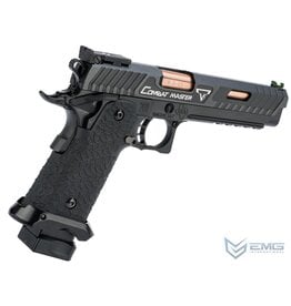 EMG TTI JW3 2011COMBAT MASTER AIRSOFT PISTOL, FULL AUTO, 390 FPS, BLACK